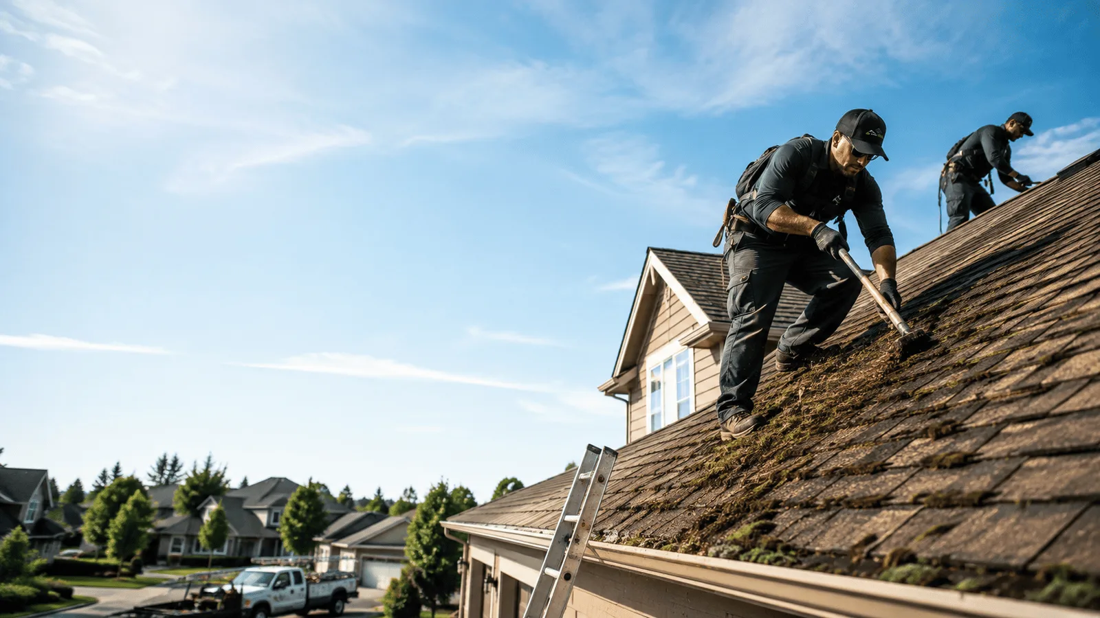 Roof Moss Removal in Arnold, CA near me
